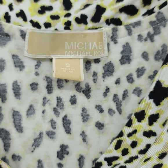 Michael Michael kors leopard print drape neck tank - Picture 3 of 4